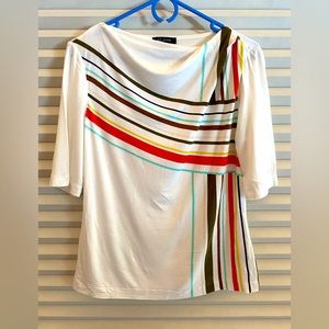 St. John soft pullover shirt. 3/4 sleeves